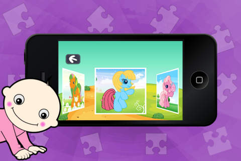 Pony Jigsaw Puzzle By Happy Baby Games screenshot 2