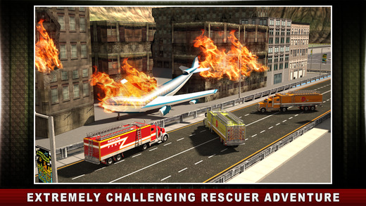 【免費遊戲App】Airport Rescue Truck Simulators – Great airfield virtual driving skills in a realistic 3D traffic environment-APP點子