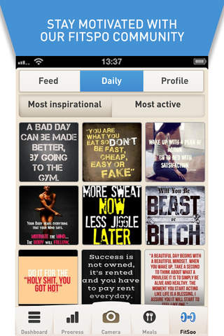 Fitsnapp – Diet and Fitness Tracker screenshot 4