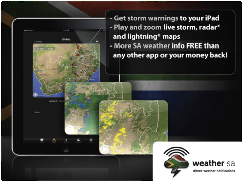 WeatherSA Weather Time Slots World First