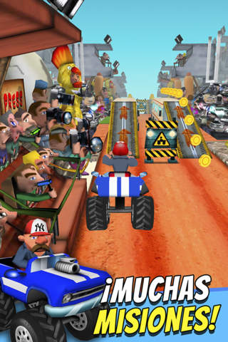 Offroad Monsters . Monster Trucks Simulator Racing Game For Kids Free screenshot 4