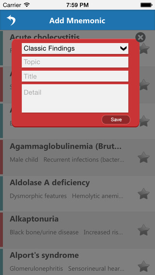 【免費教育App】USMLE Step 1 Most Tested Concepts – Classic findings, buzzwords, associated disorders, genetic inheritance & mutations and high yield material-APP點子