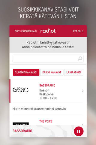 Radiot.fi screenshot 4