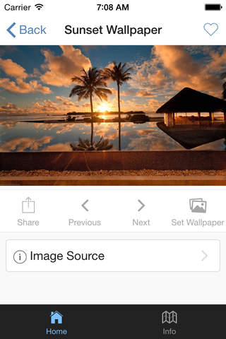 Sunset Wallpaper screenshot 2