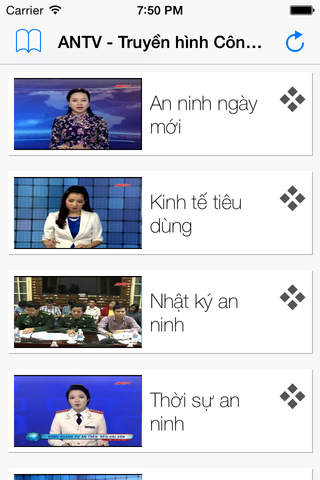 ANTV - Truyền hình Công an nhân dân screenshot 2