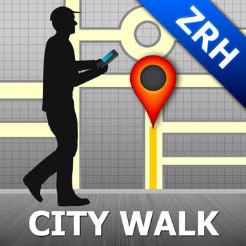 Zurich Map and Walks, Full Version LOGO-APP點子