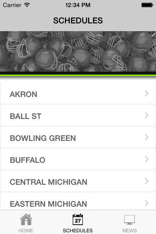 2015 MAC Football Schedule screenshot 2