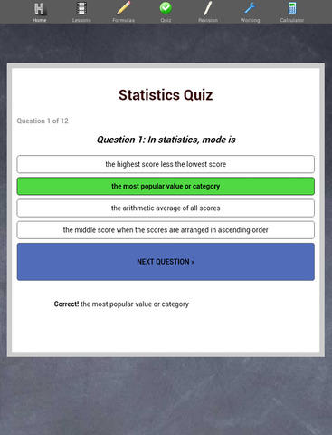 STATISTICS MATHS screenshot 2