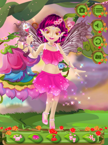 Скачать Dress Up - Flower Fairy