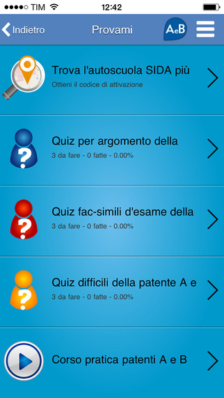 【免費教育App】SIDA Quiz Patente Quiz App-APP點子