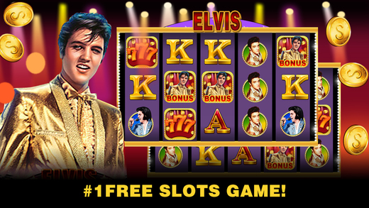 【免費遊戲App】Slots Machine : Elvis Presley edition-APP點子