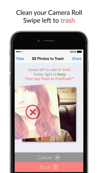 【免費攝影App】FotoTrash™ - Quick Selfie Trasher!-APP點子