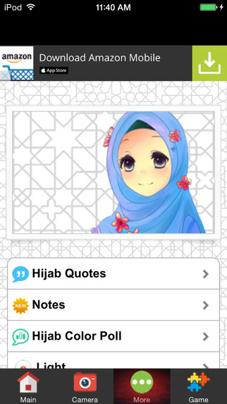 Hijab Floral Print Photo Montage Pro