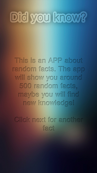 Did you know - Endless facts