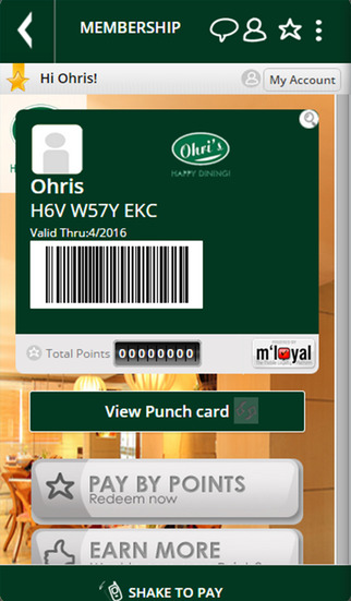 【免費商業App】OHRIS mLoyal App-APP點子