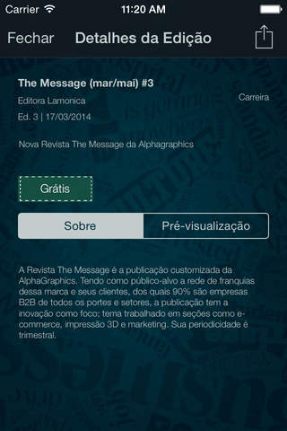 Revista The Message screenshot 3