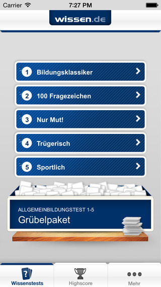 免費下載遊戲APP|Der große Allgemeinbildungs-Test von wissen.de app開箱文|APP開箱王