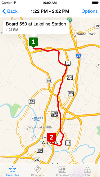 【免費旅遊App】TransitTimes Austin - Capital Metro trip planner & offline schedules-APP點子