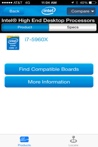 Intel® Channel Products Guide screenshot 2