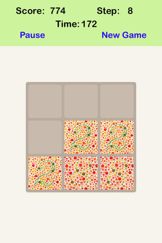 Color Blind 3X3 - Sliding Number Block & Playing With Piano Music² screenshot 3