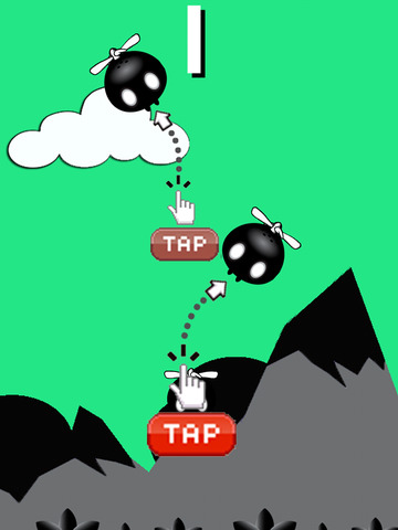 【免費遊戲App】Swing Monster Copter - The New Adventure-APP點子