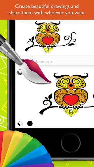 【免費娛樂App】Drawing Keyboard Pro (Create designs with graphics tablet for Whatsapp, Facebook etc ...)-APP點子