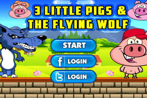 3 little Pigs and the Flying Wolf screenshot 2
