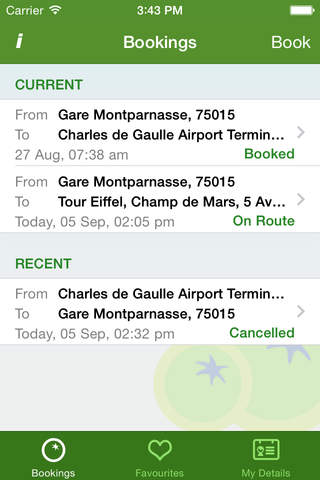 greentomatocars Paris screenshot 2