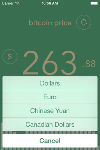 Bitcoin Price - Simple & Beautiful screenshot 2