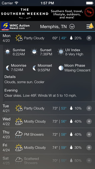【免費天氣App】Action News 5 Memphis Weather-APP點子