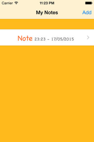 My Notes App screenshot 2
