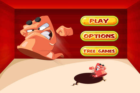 Bouncy Worms Fighter - Blade Slice Frenzy FREE screenshot 4