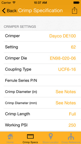 【免費書籍App】MyCrimp – ContiTech Crimp Specs-APP點子