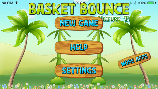 Basket Bounce with Nature
