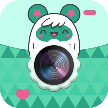 Kawaii Kam : A Cute photo collage sticker cam for beautiful picture editor on ig LOGO-APP點子