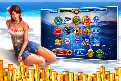 Dolphin Treasures Free Slots Vegas Pokies screenshot 2