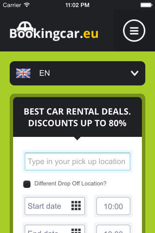 Bookingcar - cheap car rentals screenshot 2