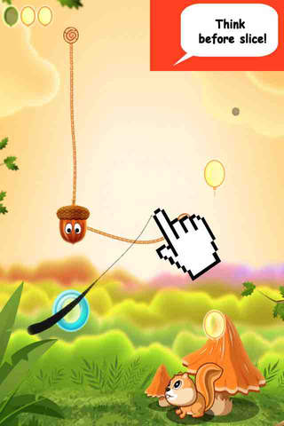 Cut Ropes And Feed The Squirrel - New Puzzle Physics Game screenshot 3
