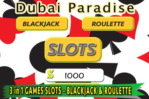 `` 2015 `` AAA Dubai Paradise Slots - Casino Slots Game screenshot 2