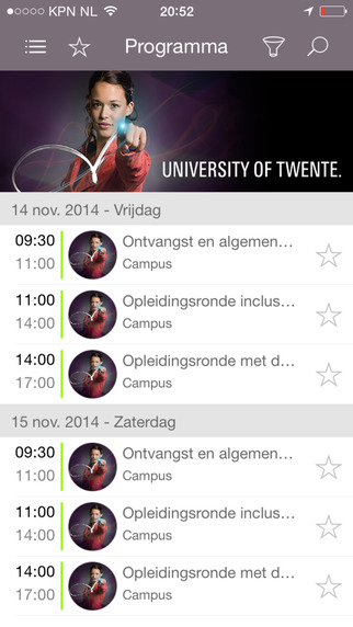 【免費教育App】Bachelor open days University of Twente-APP點子