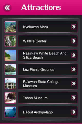 Palawan Island Offline Travel Guide screenshot 3