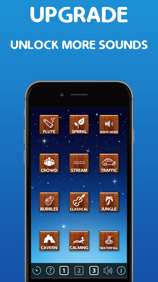 【免費健康App】Sleep Sounds : Relaxing White Noise and Ambient Music-APP點子