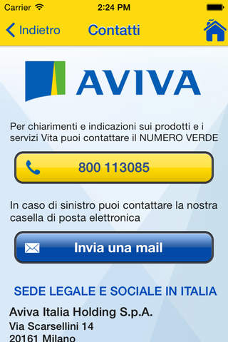 Aviva Italia screenshot 4