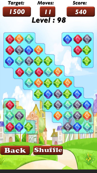Gem Blits Match Mania : The best free game for kids and adults