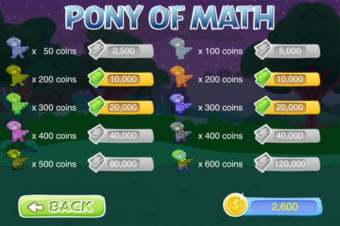 Pony Of Math screenshot 2