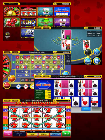 【免費遊戲App】Real Casino: Slots, Roulette, BlackJack, Video Poker, Keno, Baccarat, Caribbean and more-APP點子