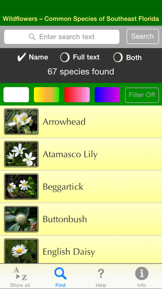 【免費書籍App】Wildflowers - Common Species of South Florida-APP點子