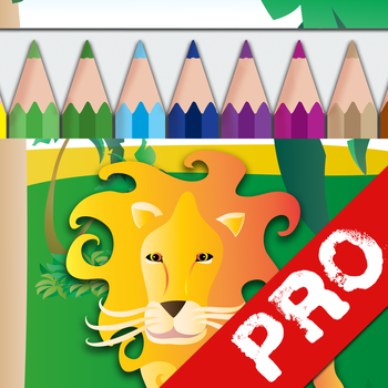 Draw and Colour: The Jungle PRO LOGO-APP點子