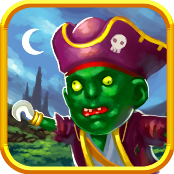 Amazing Pirate Zombies Jump HD - The Hunt For Brain Feast LOGO-APP點子