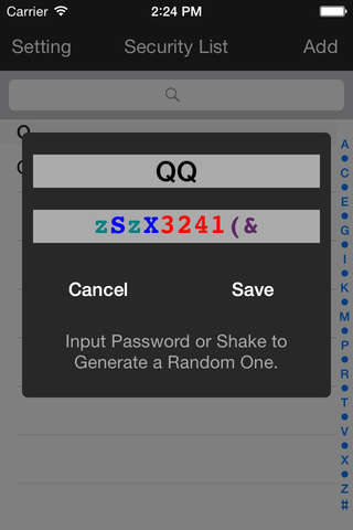 Passafe - Password generator screenshot 4